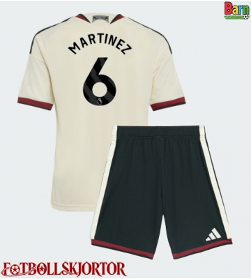 Manchester United Lisandro Martinez #6 Tredje Kläder Barn 2026-27 Kortärmad (+ Korta byxor)